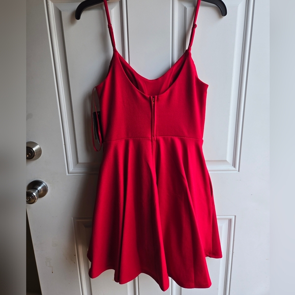 City Studio Dress sz 5 Red - Picture 3 of 7